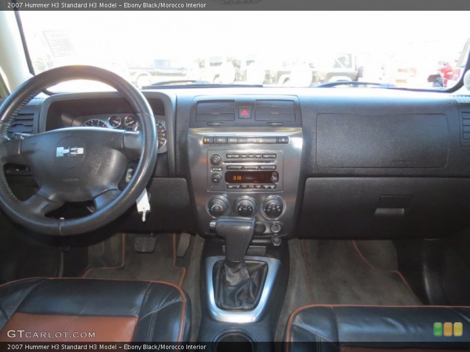 Ebony Black/Morocco Interior Dashboard for the 2007 Hummer H3  #88798991
