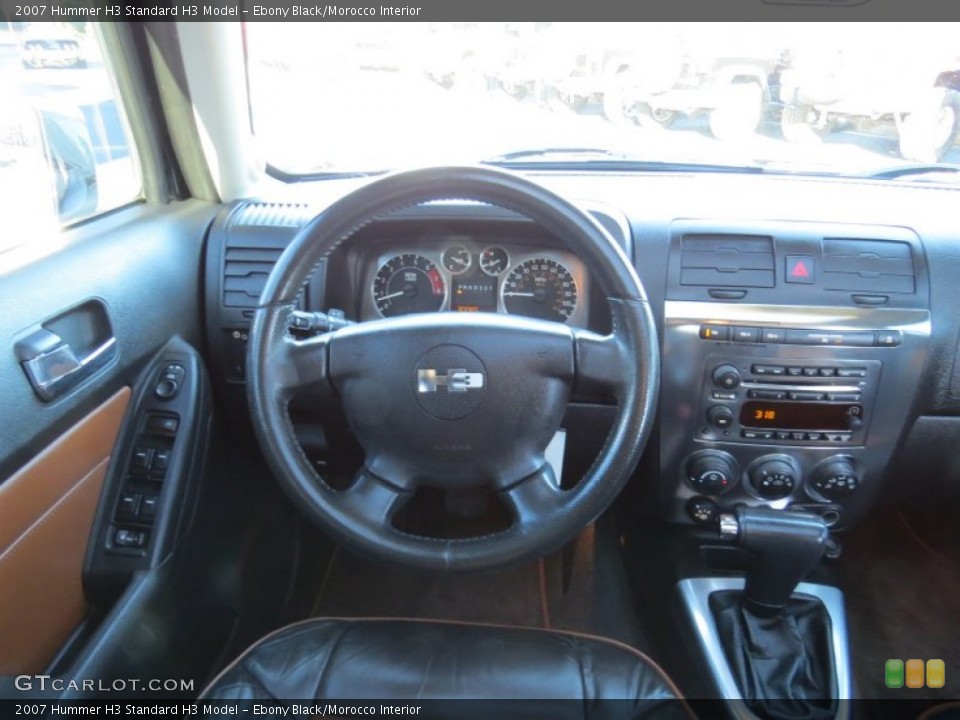 Ebony Black/Morocco Interior Dashboard for the 2007 Hummer H3  #88799018