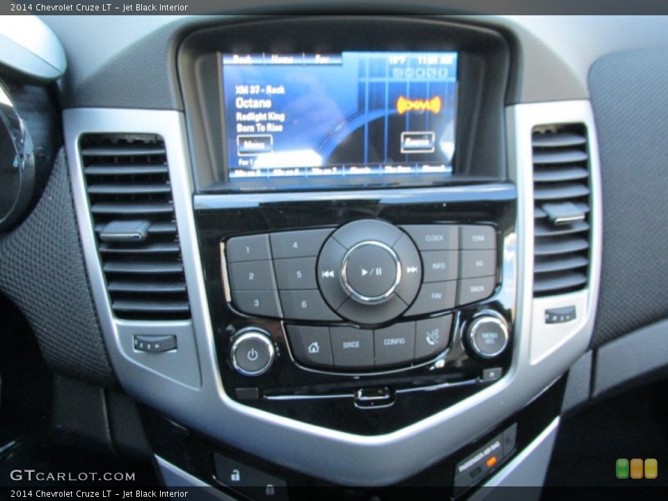 Jet Black Interior Controls for the 2014 Chevrolet Cruze LT #88802426