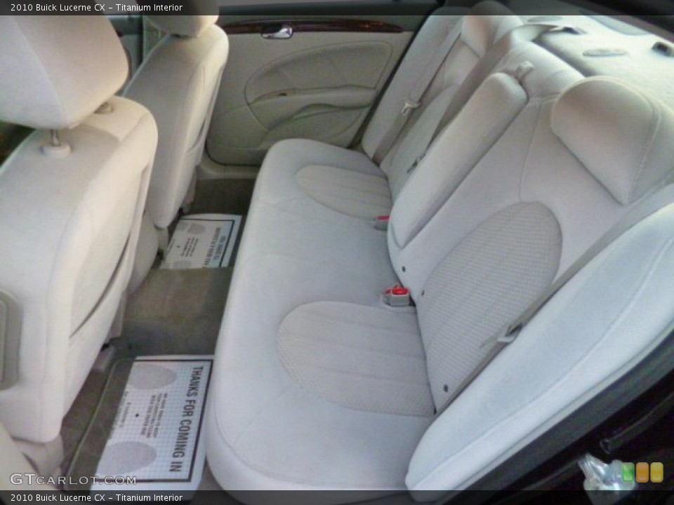 Titanium Interior Rear Seat for the 2010 Buick Lucerne CX #88806239