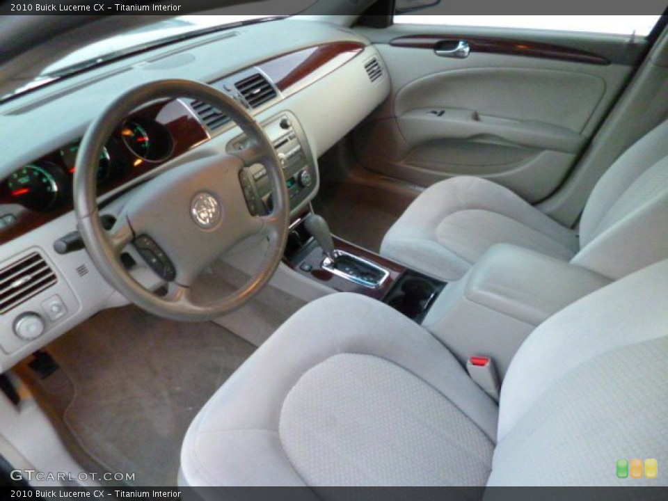 Titanium Interior Prime Interior for the 2010 Buick Lucerne CX #88806299