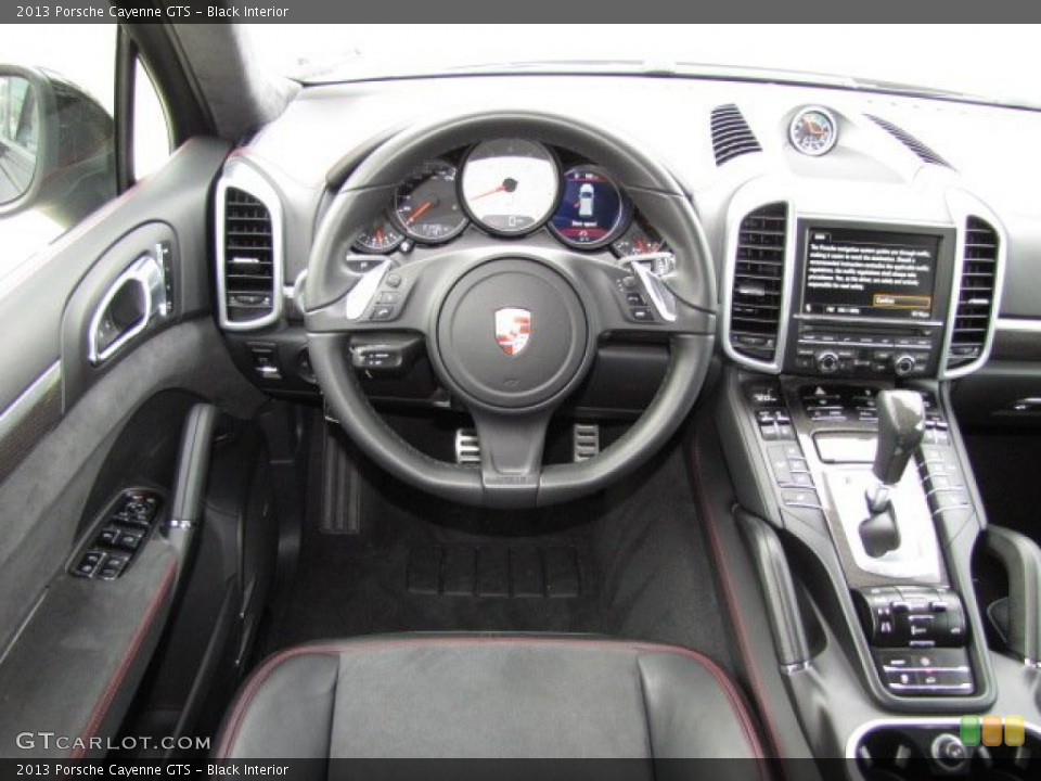 Black Interior Dashboard for the 2013 Porsche Cayenne GTS #88807471