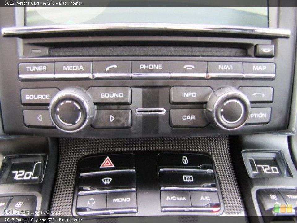 Black Interior Controls for the 2013 Porsche Cayenne GTS #88807637