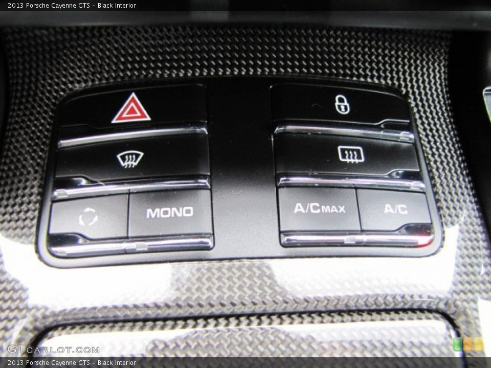 Black Interior Controls for the 2013 Porsche Cayenne GTS #88807658
