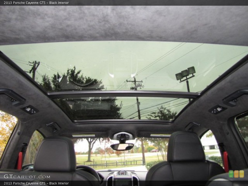 Black Interior Sunroof for the 2013 Porsche Cayenne GTS #88807937