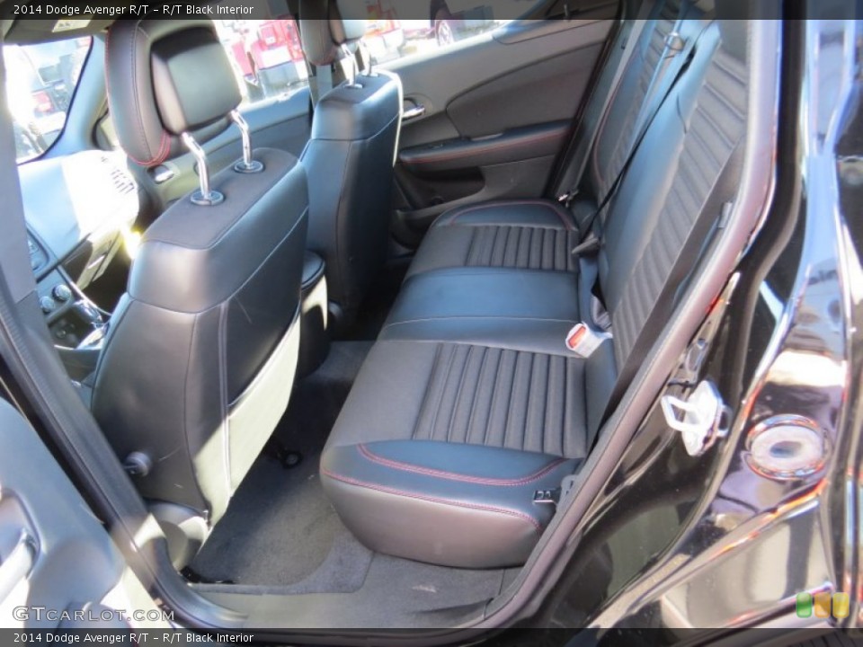 R/T Black Interior Rear Seat for the 2014 Dodge Avenger R/T #88808150