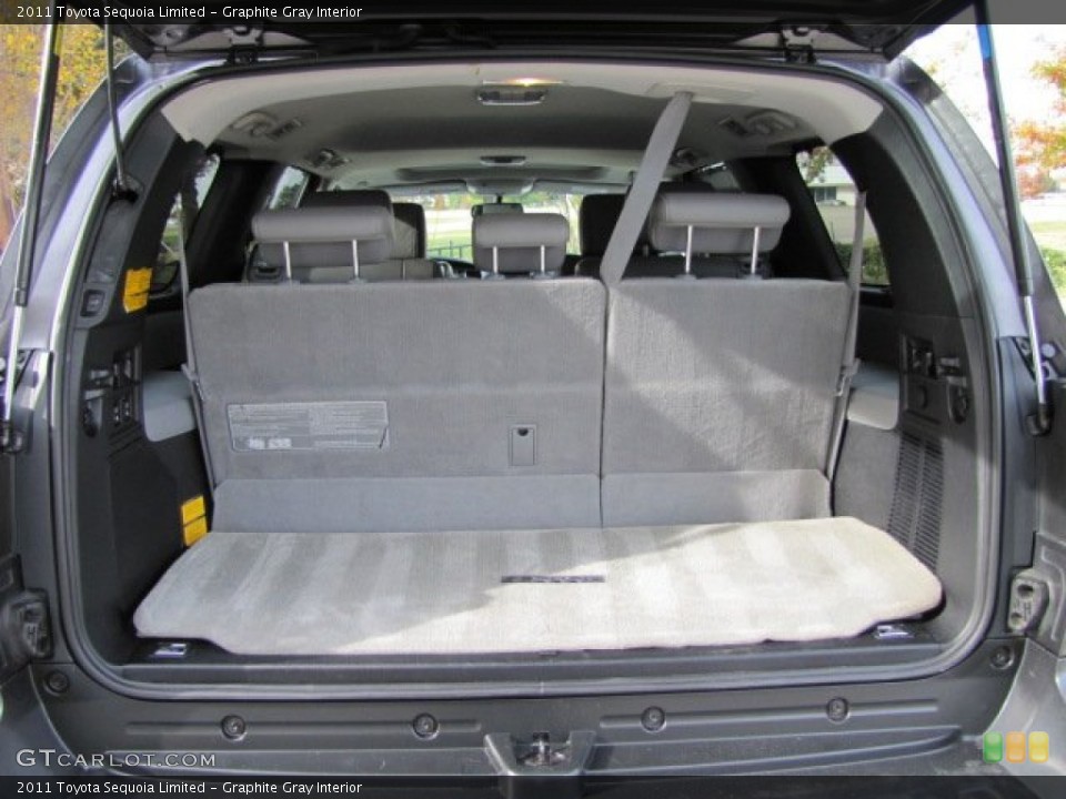Graphite Gray Interior Trunk for the 2011 Toyota Sequoia Limited #88808954