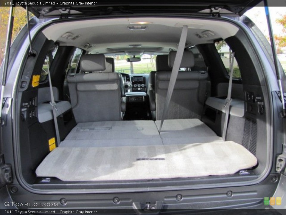 Graphite Gray Interior Trunk for the 2011 Toyota Sequoia Limited #88808972