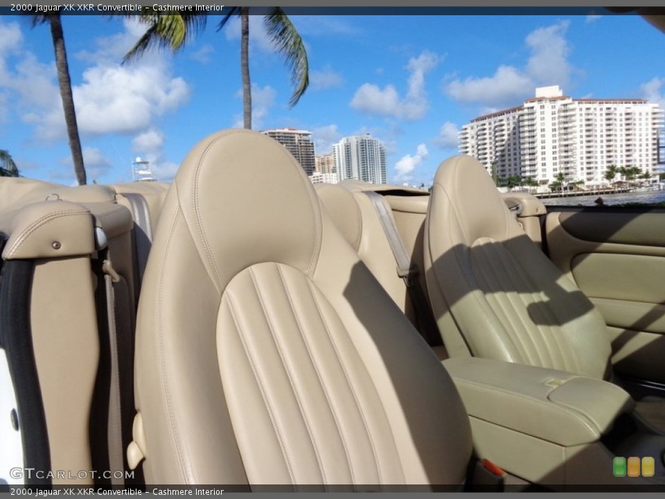 Cashmere Interior Front Seat for the 2000 Jaguar XK XKR Convertible #88811054