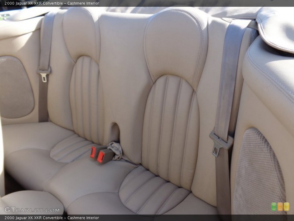 Cashmere Interior Rear Seat for the 2000 Jaguar XK XKR Convertible #88811192