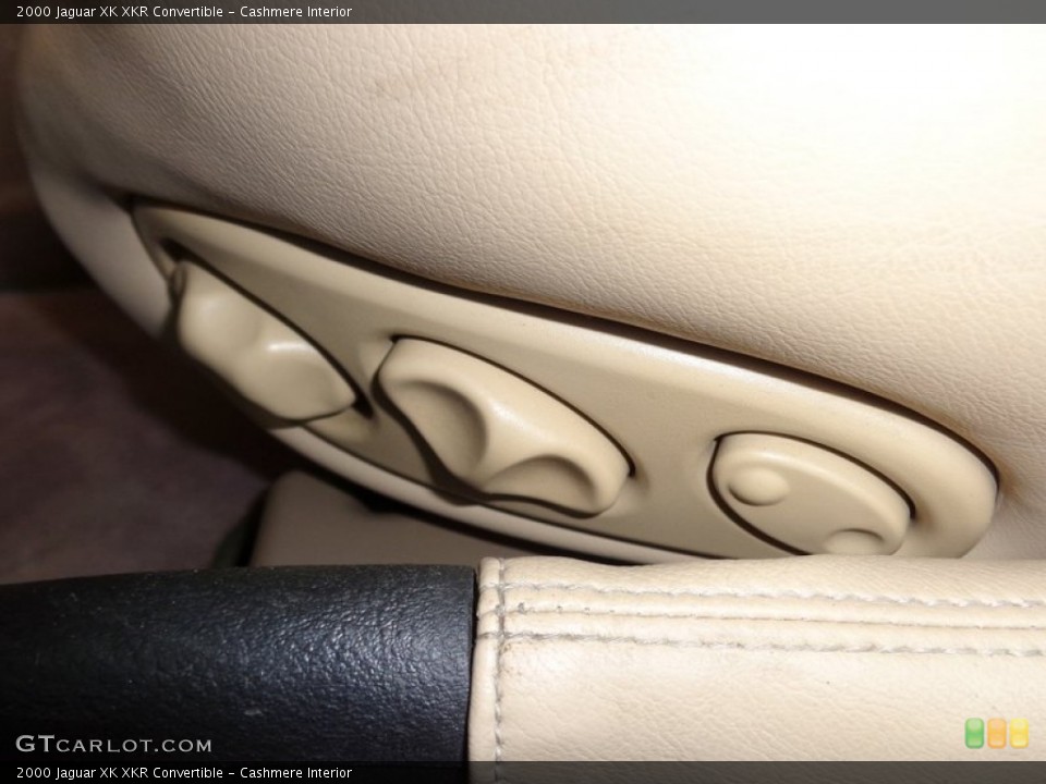 Cashmere Interior Controls for the 2000 Jaguar XK XKR Convertible #88811261