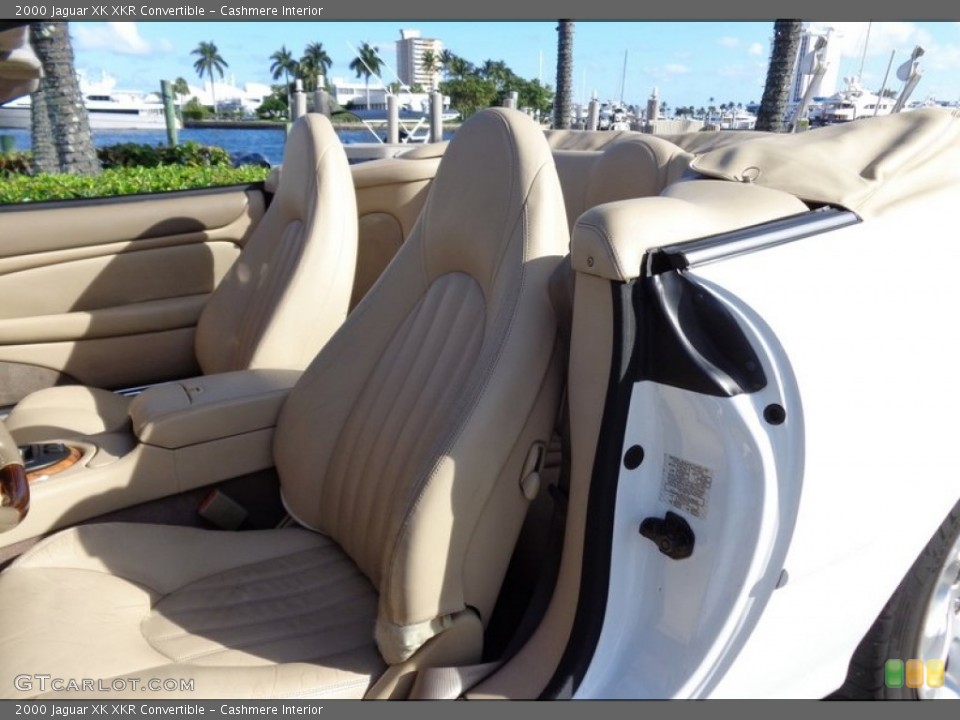 Cashmere Interior Front Seat for the 2000 Jaguar XK XKR Convertible #88811285