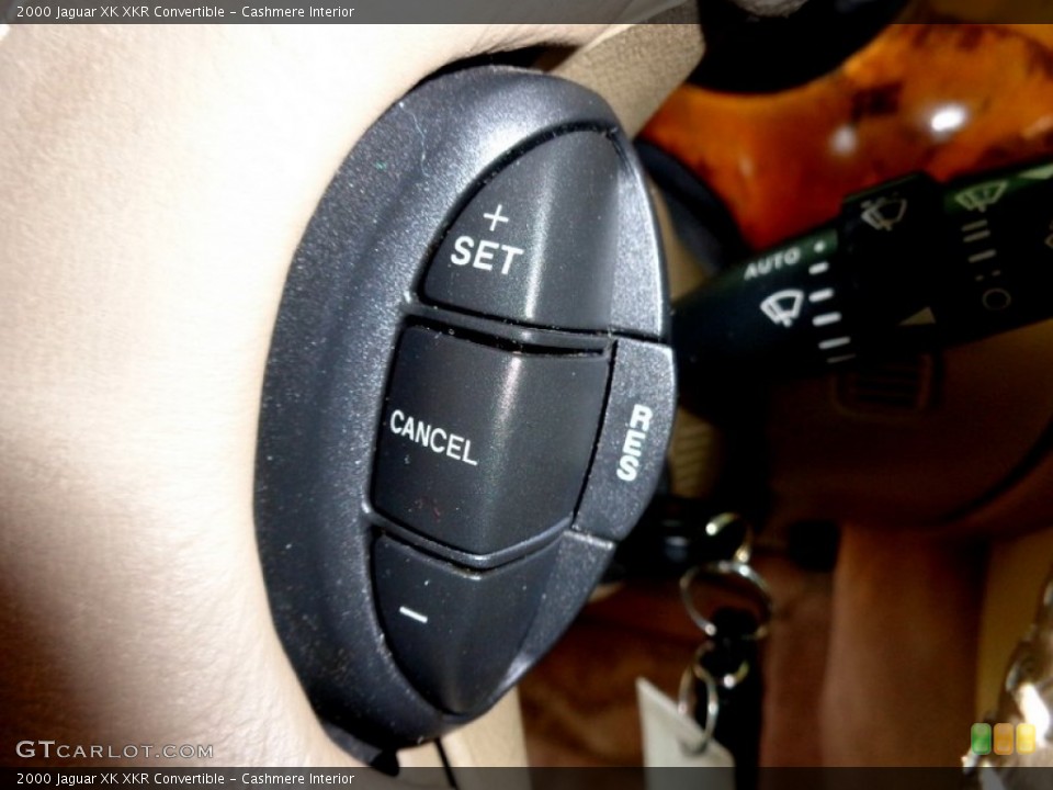 Cashmere Interior Controls for the 2000 Jaguar XK XKR Convertible #88811387