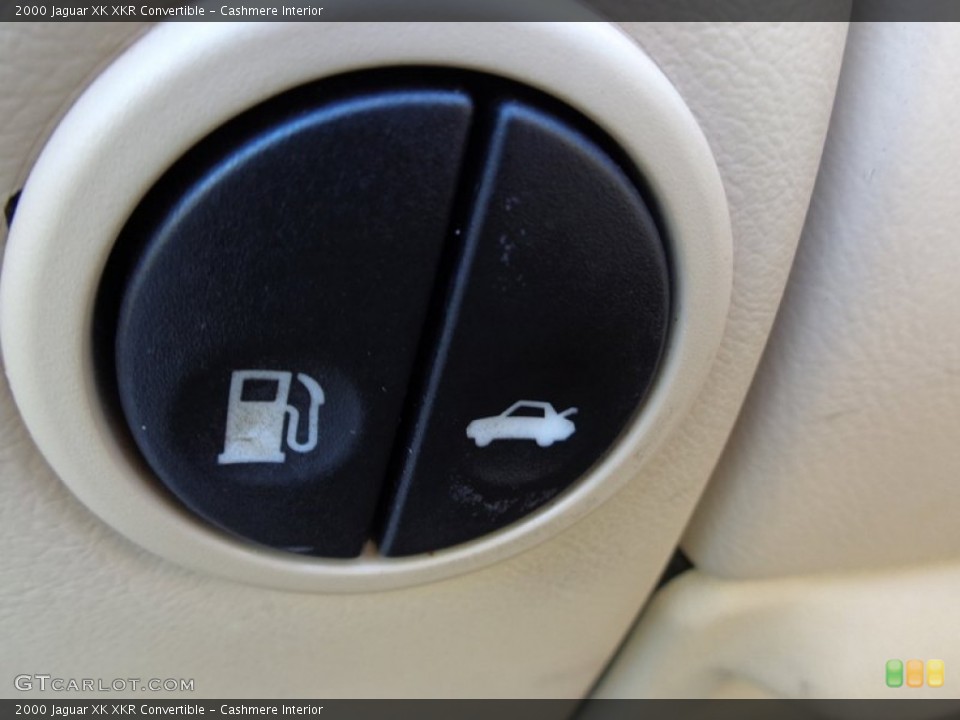 Cashmere Interior Controls for the 2000 Jaguar XK XKR Convertible #88811632