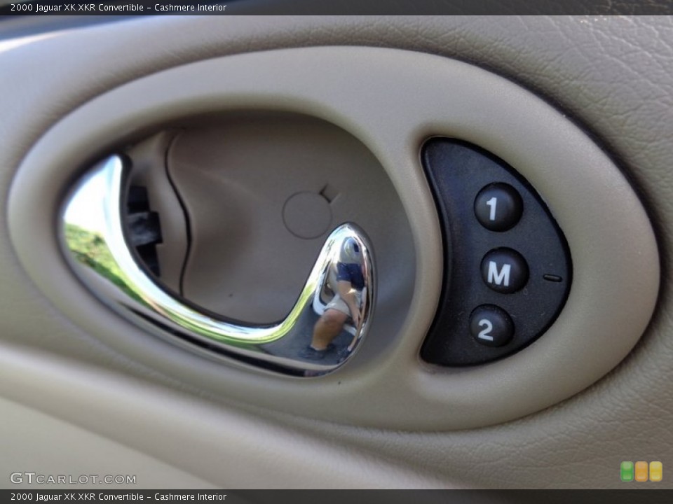 Cashmere Interior Controls for the 2000 Jaguar XK XKR Convertible #88811684