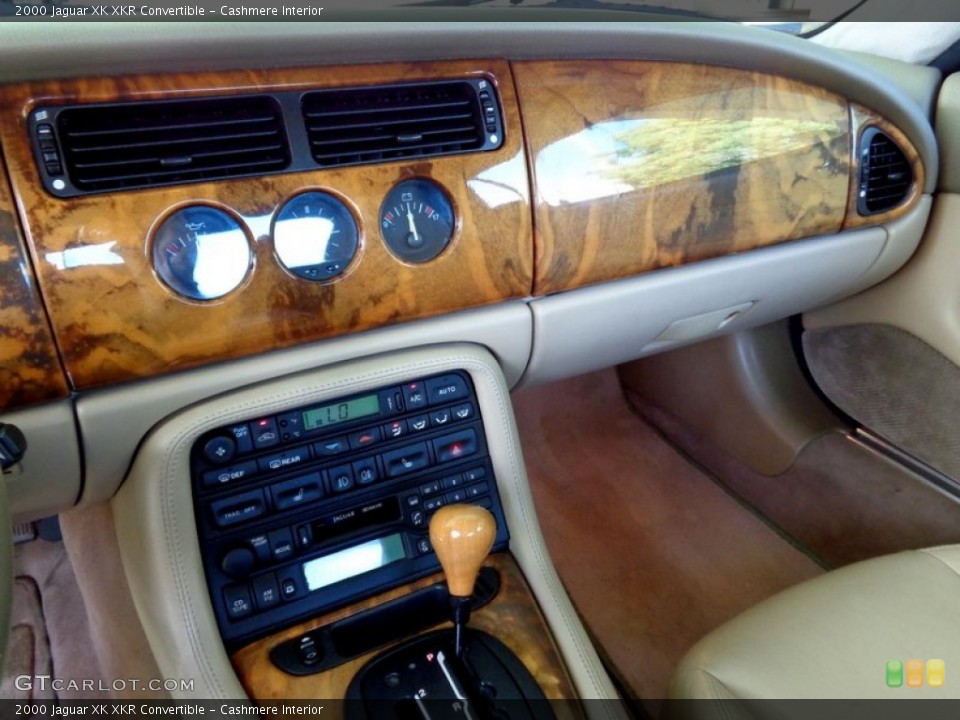 Cashmere Interior Controls for the 2000 Jaguar XK XKR Convertible #88811897