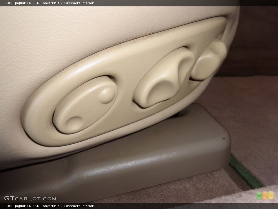 Cashmere Interior Controls for the 2000 Jaguar XK XKR Convertible #88811933