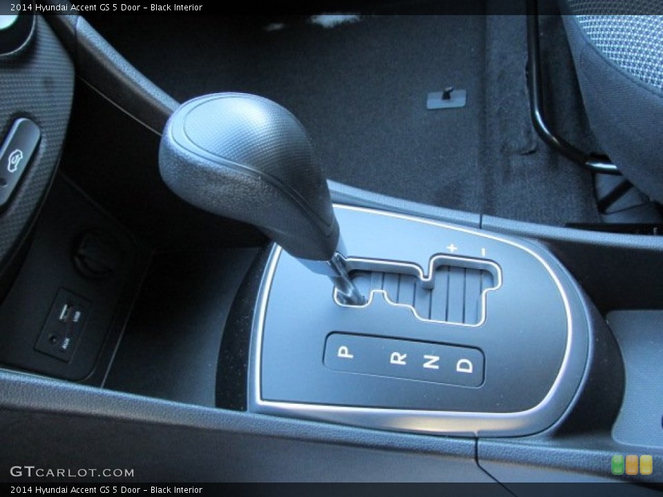 Black Interior Transmission for the 2014 Hyundai Accent GS 5 Door #88816349