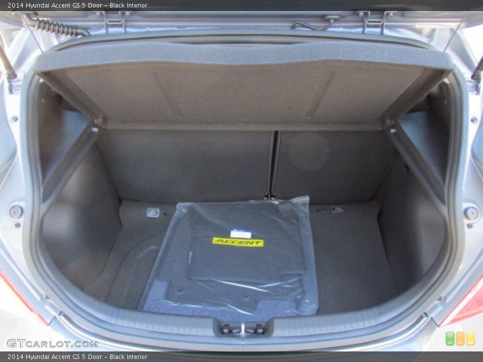 Black Interior Trunk for the 2014 Hyundai Accent GS 5 Door #88816361