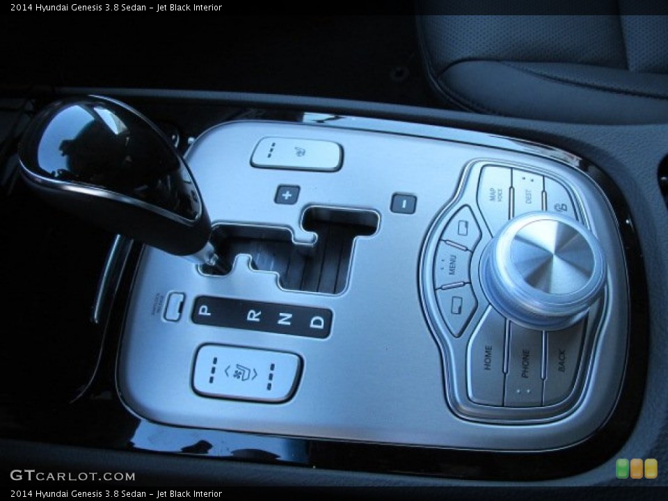 Jet Black Interior Transmission for the 2014 Hyundai Genesis 3.8 Sedan #88816586