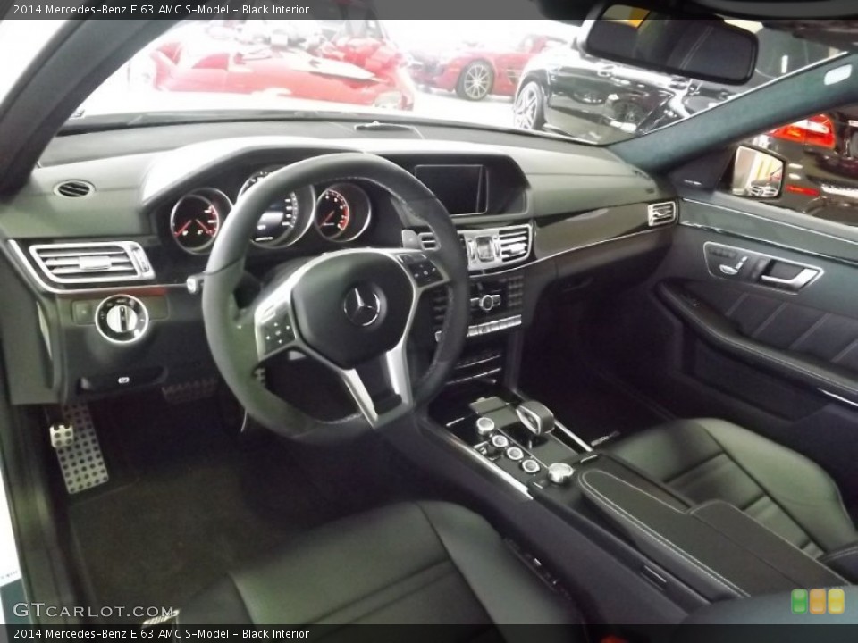 Black Interior Photo for the 2014 Mercedes-Benz E 63 AMG S-Model #88820257