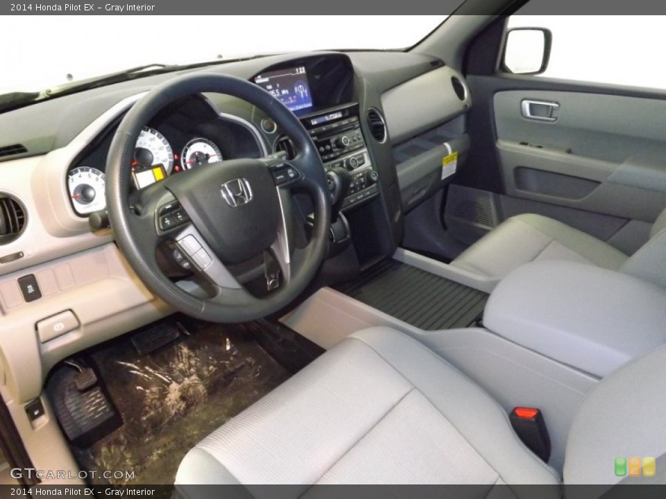 Gray Interior Prime Interior for the 2014 Honda Pilot EX #88823111
