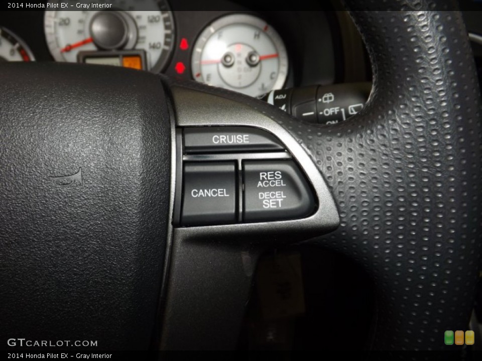 Gray Interior Controls for the 2014 Honda Pilot EX #88823410