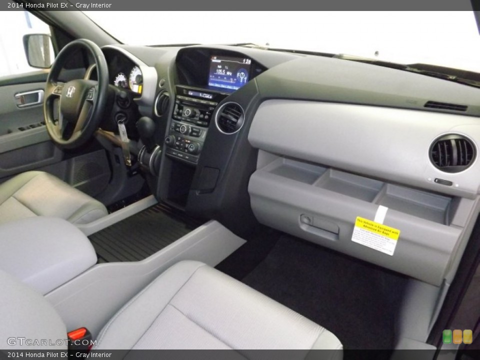 Gray Interior Dashboard for the 2014 Honda Pilot EX #88823665