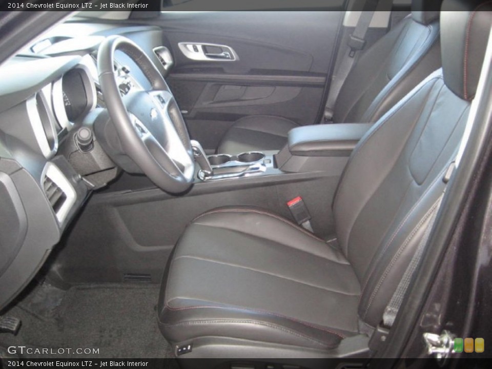 Jet Black Interior Front Seat for the 2014 Chevrolet Equinox LTZ #88824598