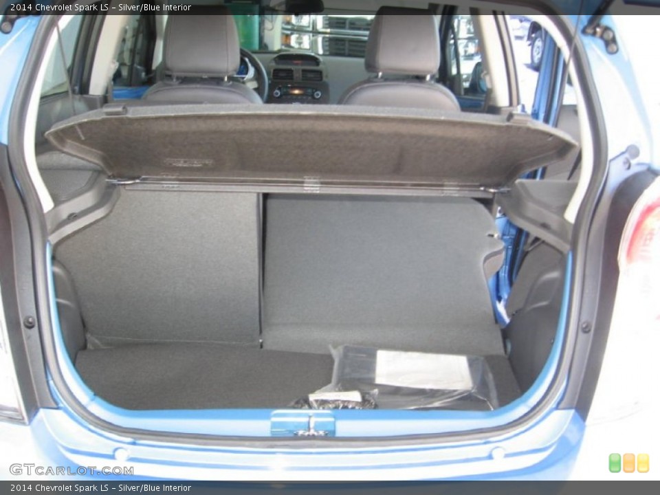 Silver/Blue Interior Trunk for the 2014 Chevrolet Spark LS #88827772