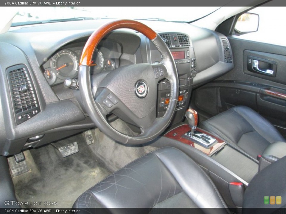 Ebony 2004 Cadillac SRX Interiors