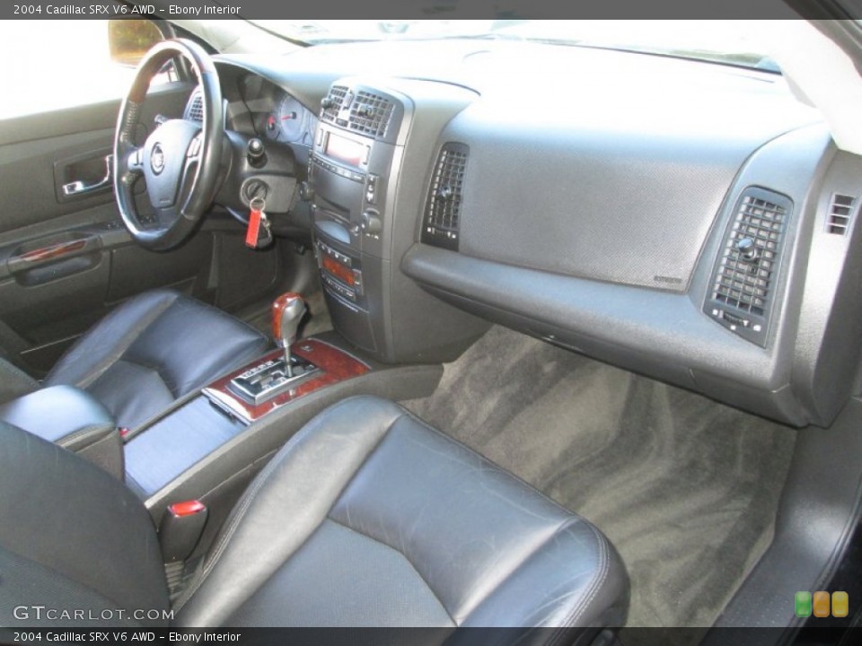 Ebony Interior Dashboard for the 2004 Cadillac SRX V6 AWD #88828579