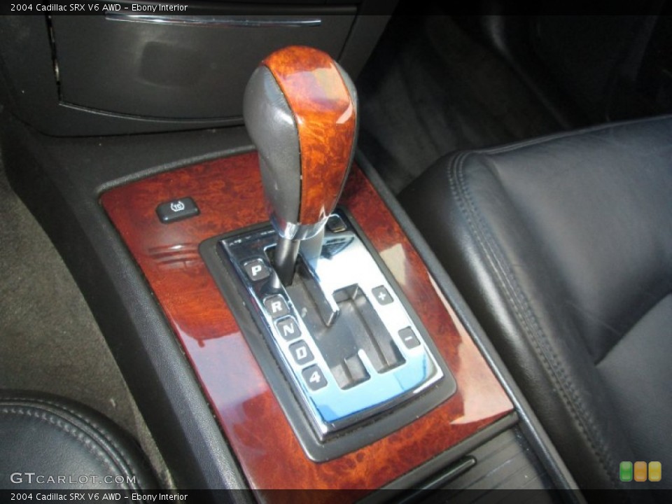 Ebony Interior Transmission for the 2004 Cadillac SRX V6 AWD #88828745