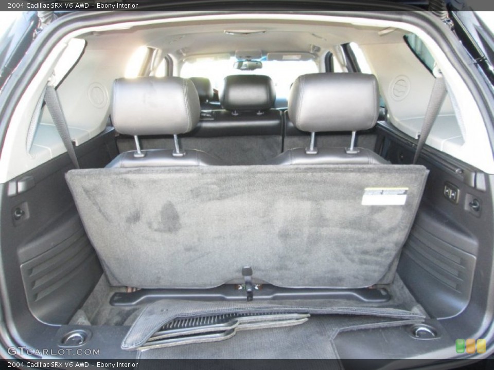 Ebony Interior Trunk for the 2004 Cadillac SRX V6 AWD #88828843