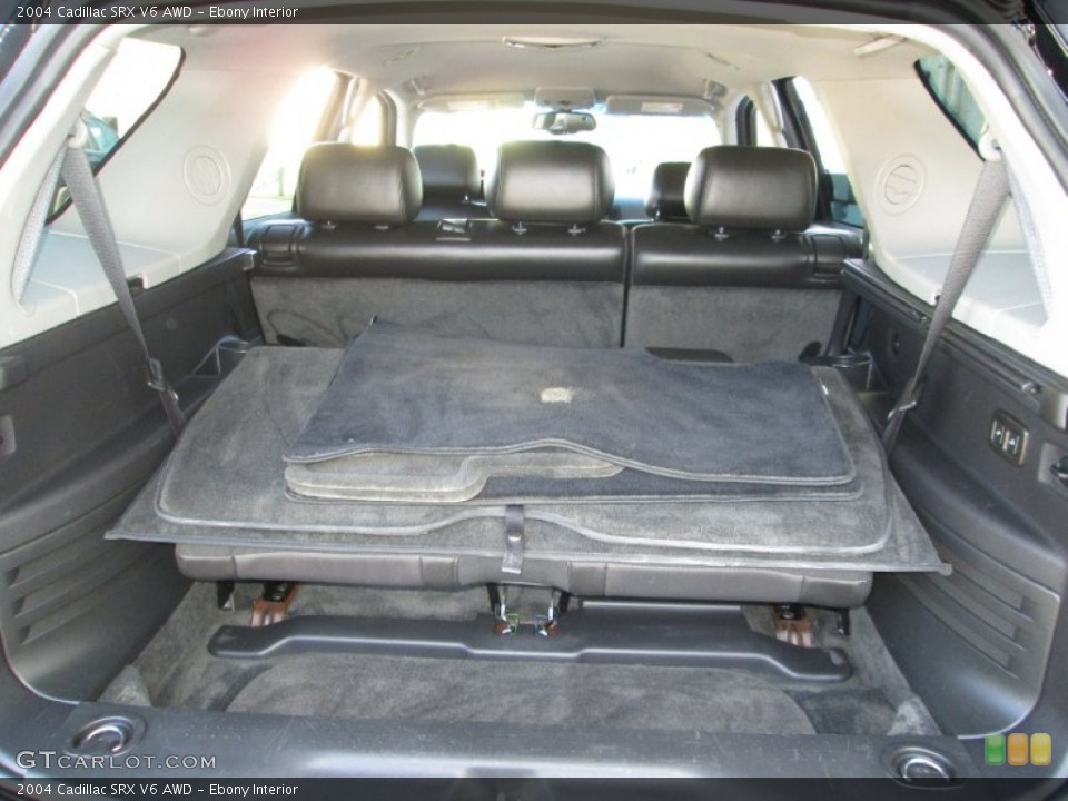 Ebony Interior Trunk for the 2004 Cadillac SRX V6 AWD #88828890