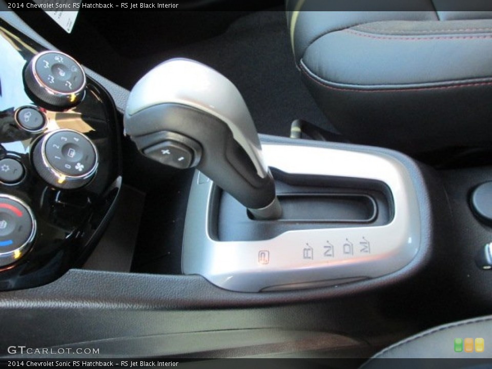 RS Jet Black Interior Transmission for the 2014 Chevrolet Sonic RS Hatchback #88830658
