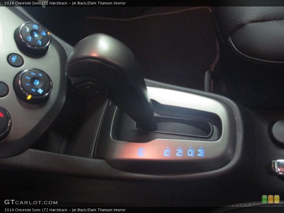 Jet Black/Dark Titanium Interior Transmission for the 2014 Chevrolet Sonic LTZ Hatchback #88832086