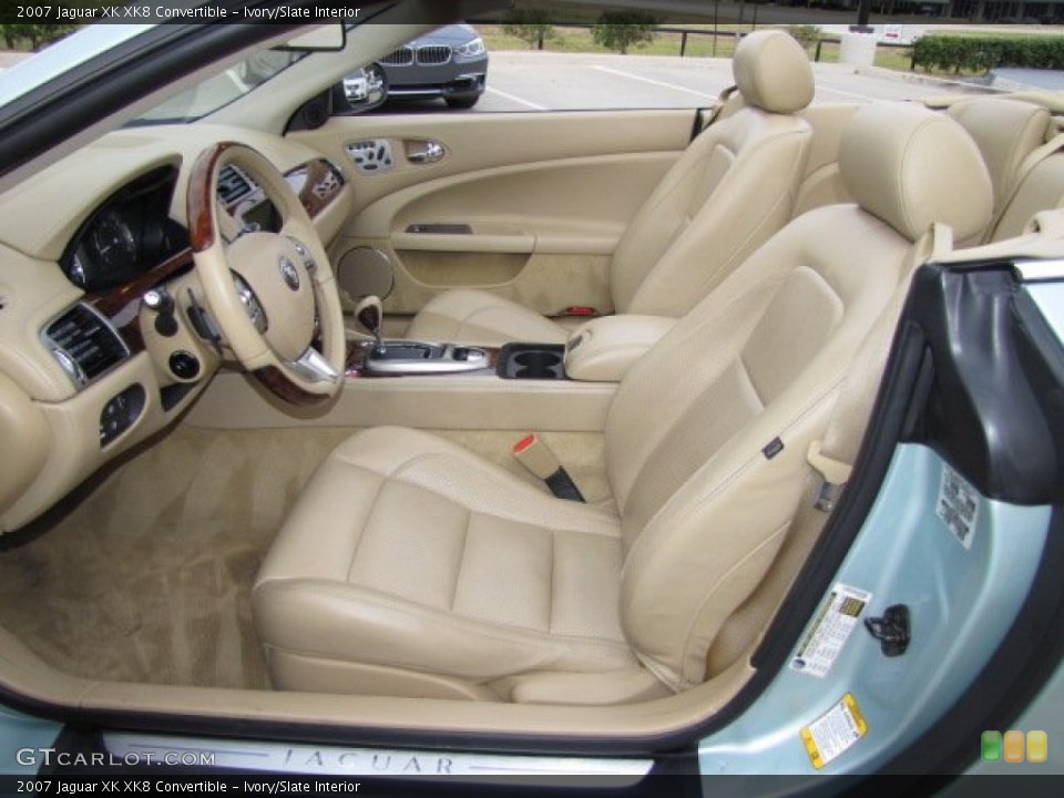 Ivory/Slate Interior Photo for the 2007 Jaguar XK XK8 Convertible #88841272