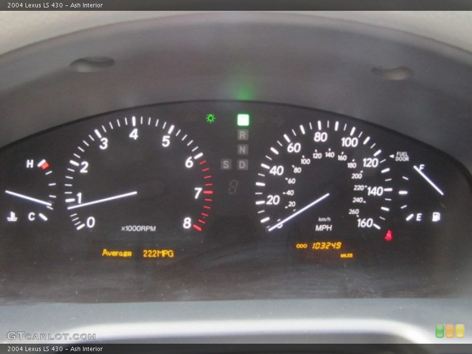 Ash Interior Gauges for the 2004 Lexus LS 430 #88842532