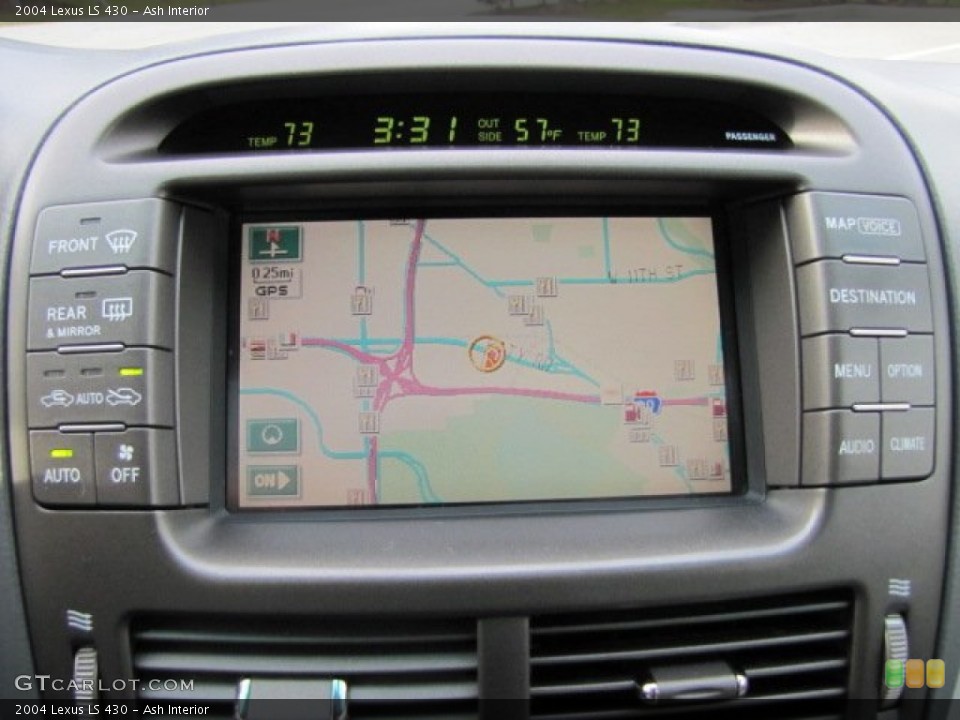 Ash Interior Navigation for the 2004 Lexus LS 430 #88842595