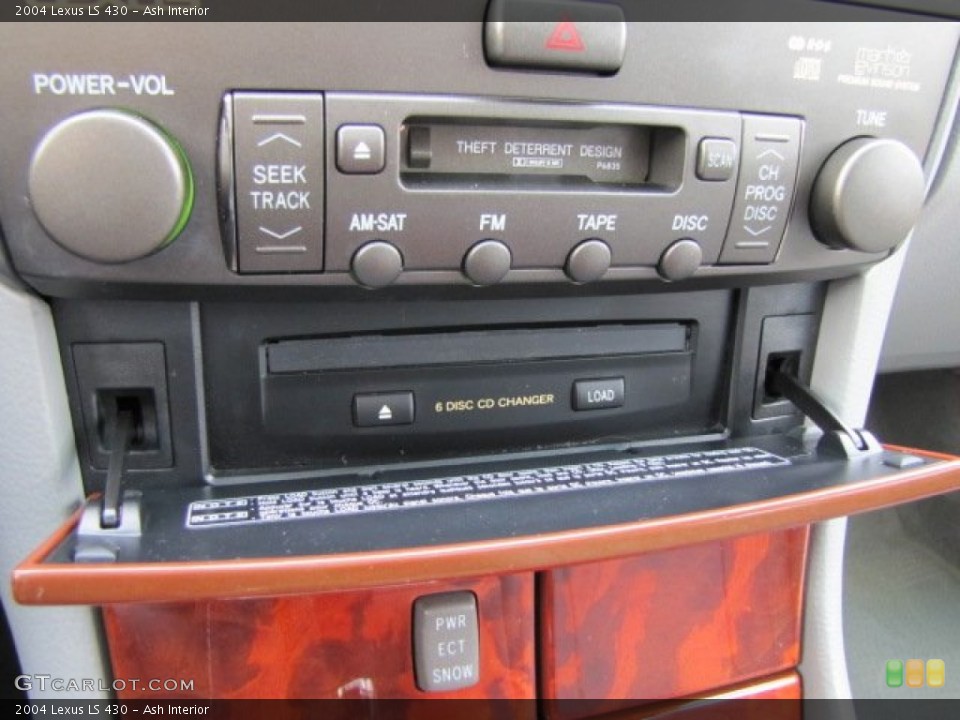 Ash Interior Audio System for the 2004 Lexus LS 430 #88842685