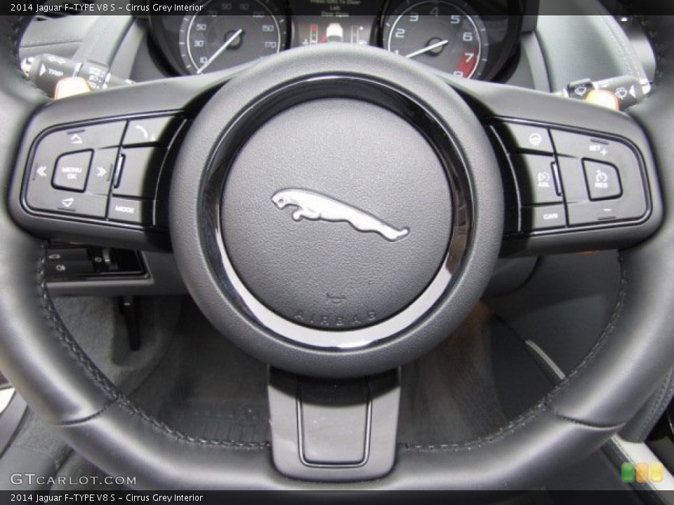 Cirrus Grey Interior Controls for the 2014 Jaguar F-TYPE V8 S #88844659