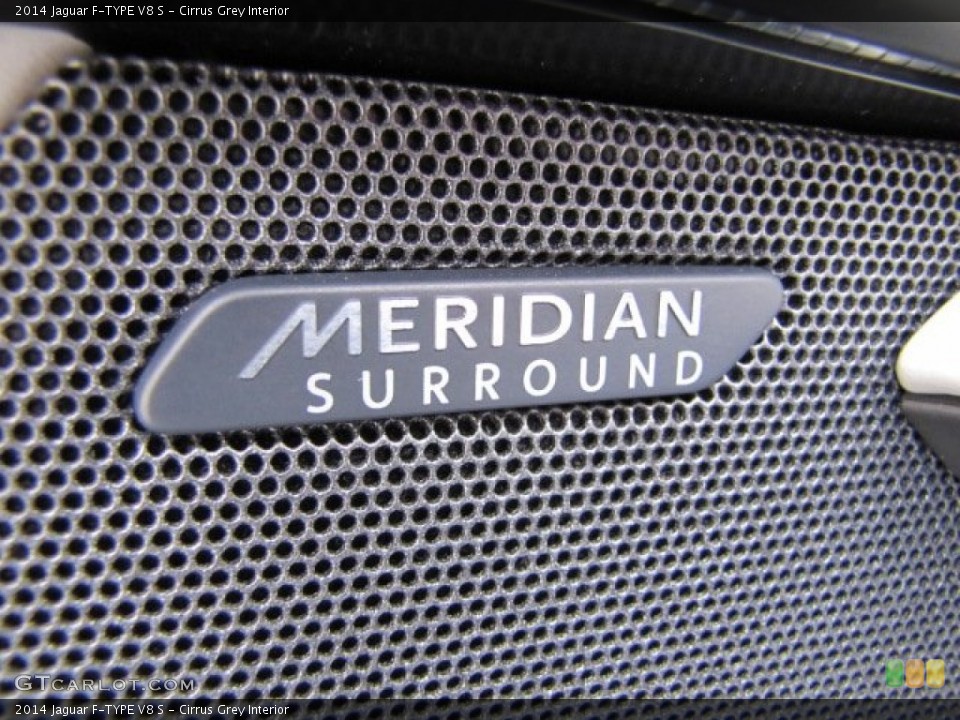 Cirrus Grey Interior Audio System for the 2014 Jaguar F-TYPE V8 S #88845133