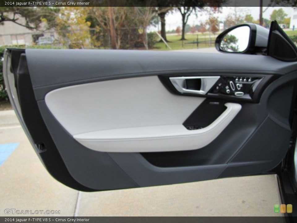 Cirrus Grey Interior Door Panel for the 2014 Jaguar F-TYPE V8 S #88845208