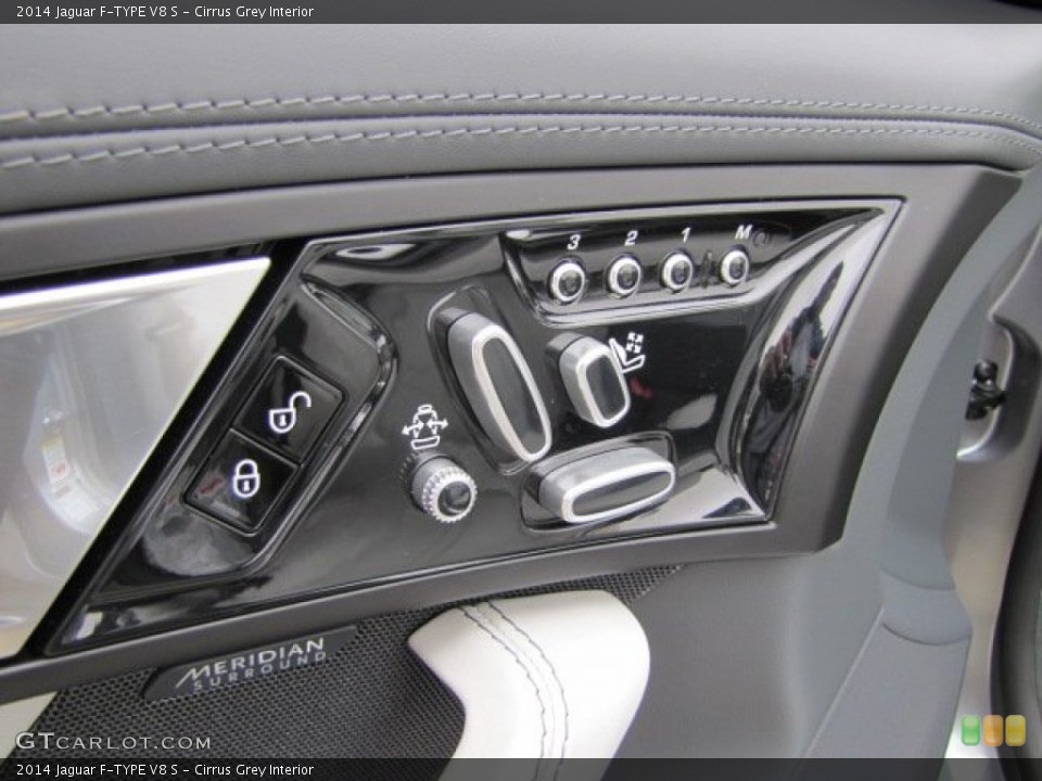 Cirrus Grey Interior Controls for the 2014 Jaguar F-TYPE V8 S #88845226