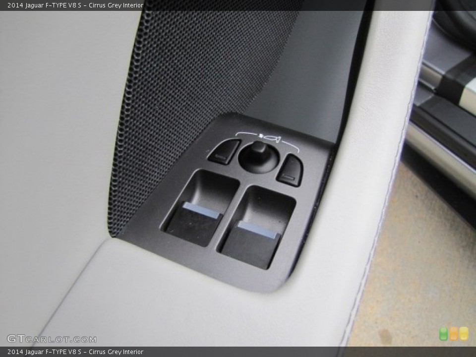 Cirrus Grey Interior Controls for the 2014 Jaguar F-TYPE V8 S #88845247