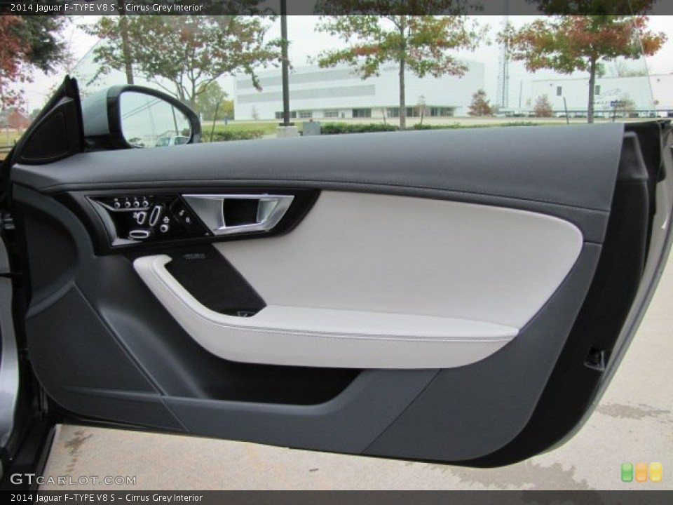 Cirrus Grey Interior Door Panel for the 2014 Jaguar F-TYPE V8 S #88845268