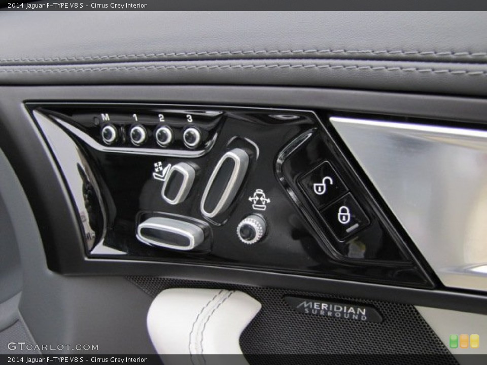 Cirrus Grey Interior Controls for the 2014 Jaguar F-TYPE V8 S #88845292