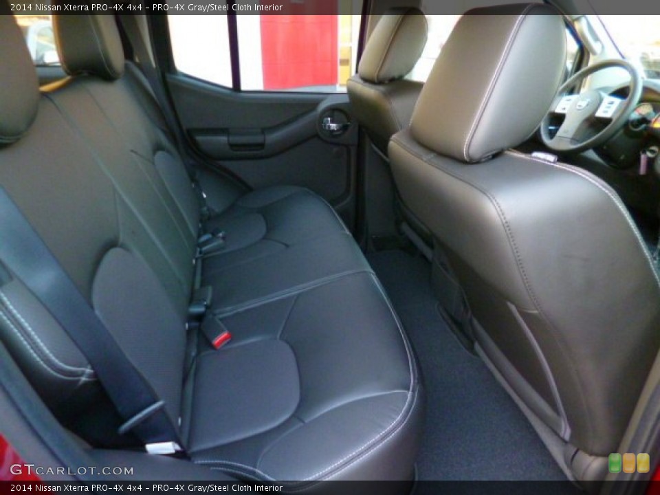 PRO-4X Gray/Steel Cloth Interior Rear Seat for the 2014 Nissan Xterra PRO-4X 4x4 #88848604