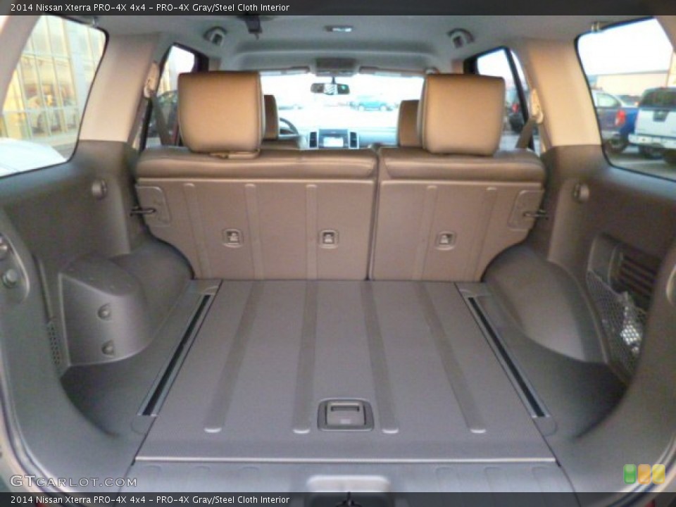PRO-4X Gray/Steel Cloth Interior Trunk for the 2014 Nissan Xterra PRO-4X 4x4 #88848619